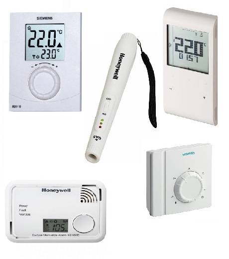 Termostaty a hlásiče